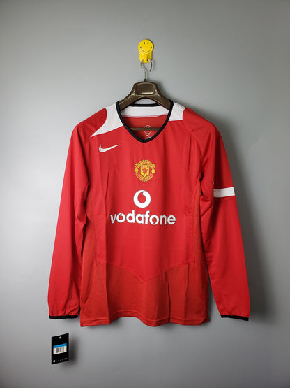 Manchester United Retro 2005 Long-Sleeve Home (Fan)