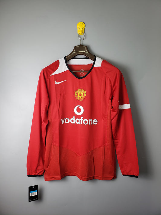 Manchester United Retro 2005 Long-Sleeve Home (Fan)