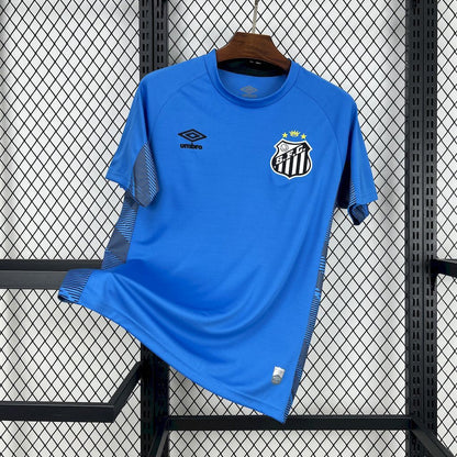 Santos 25/26 Blue Goalkeeper Kit (Fan)