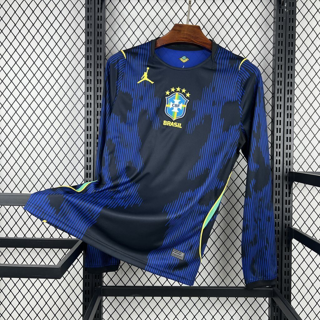 Brazil World Cup 2026 Long-Sleeve Away (Fan)