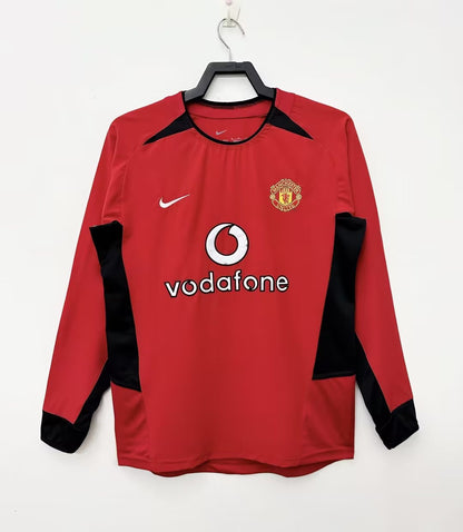 Manchester United Retro 2002/2004 Long-Sleeve home (Fan)