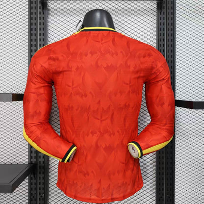Belgium World Cup 2026 Long-Sleeve Home (Player)
