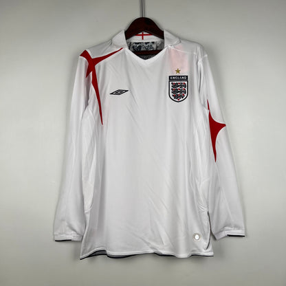 England Retro 2006 Long-Sleeve Home (Fan)