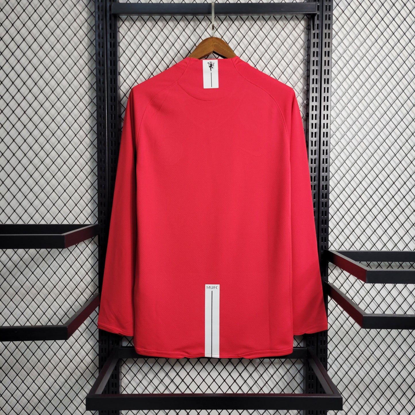 Manchester United Retro 2007/2007 Long-Sleeve Home (Fan)