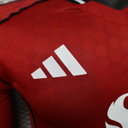 Manchester United 25/26 Long-Sleeve Home (Player)