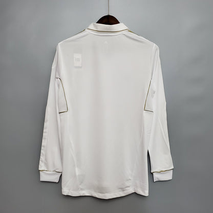 Real Madrid Retro 11/12 Long-Sleeve Home (Fan)