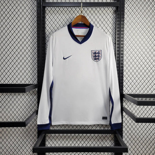 England Euros 24/25 Long-sleeve Home (Fan), Front Side