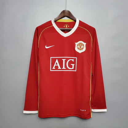 Manchester United Retro 06/07 Long-Sleeve Home (Fan)