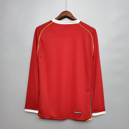 Manchester United Retro 06/07 Long-Sleeve Home (Fan)