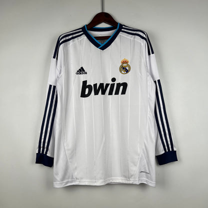 Real Madrid Retro 12/13 Long-Sleeve Home (Fan)