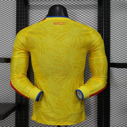 Colombia World Cup 2026 Long-Sleeve Home (Player)