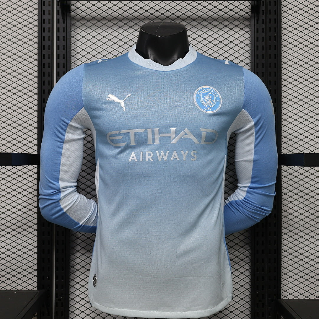 Manchester City 26/27 Long-Sleeve Home (Player)
