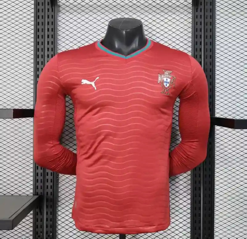 Portugal World Cup 2026 Long-Sleeve Home (Player)