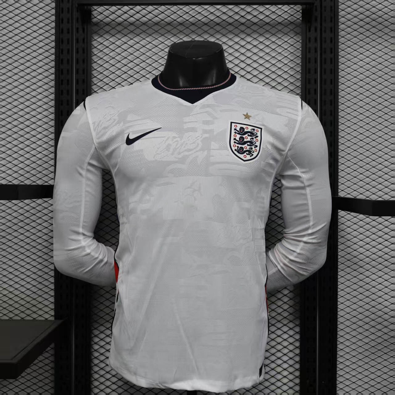 England World Cup 2026 Long-Sleeve Home (Player)