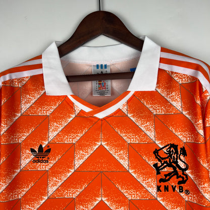 Netherlands Retro 1988 Home Long-Sleeve (Fan)