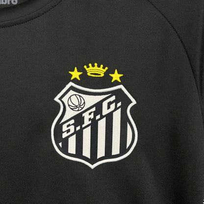 Santos 25/26 Black Goalkeeper Kit (Fan)