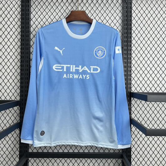 Manchester City 26/27 Long-Sleeve Home (Fan)