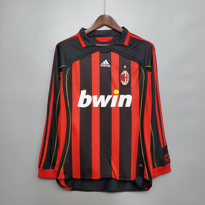 AC Milan Retro 06/07 Long-Sleeve Home (Fan)