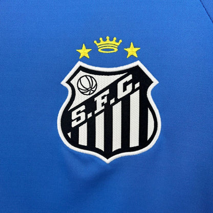 Santos 25/26 Blue Goalkeeper Kit (Fan)