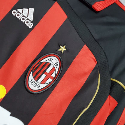 AC Milan Retro 06/07 Long-Sleeve Home (Fan)