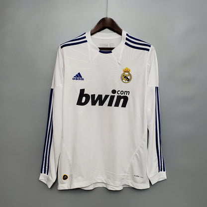 Real Madrid Retro 10/11 Long-Sleeve Home (Fan)