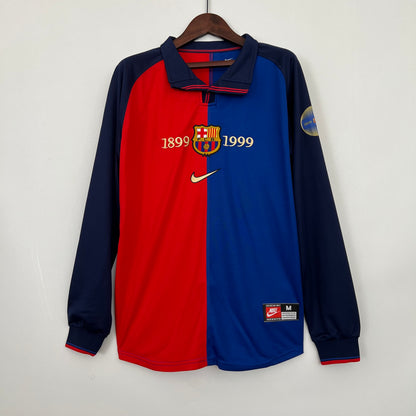 Barcelona Retro 100th Anniversary Edition Long-Sleeve Home (Fan)