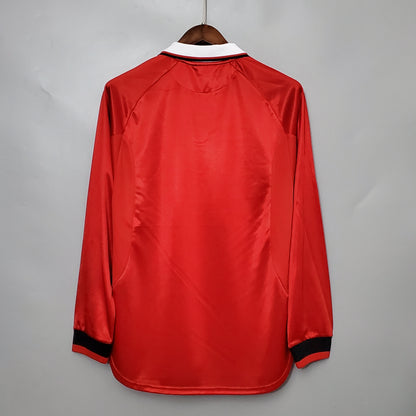 Manchester United Retro 99/00 Long-Sleeve Home (Fan)