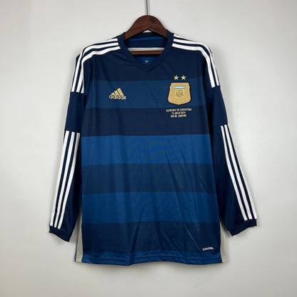Argentina Retro 2014 Long-Sleeve Away (Fan)