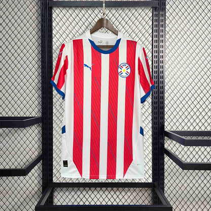 Paraguay Copa America 24/25 Home (Fan), Front Side