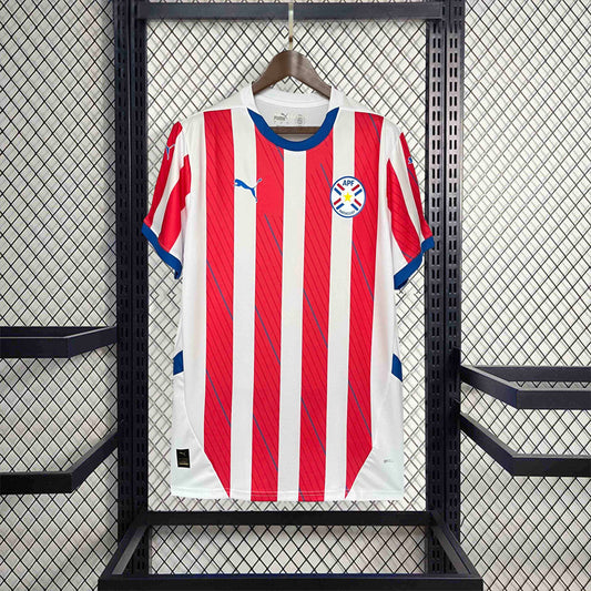 Paraguay Copa America 24/25 Home (Fan), Front Side
