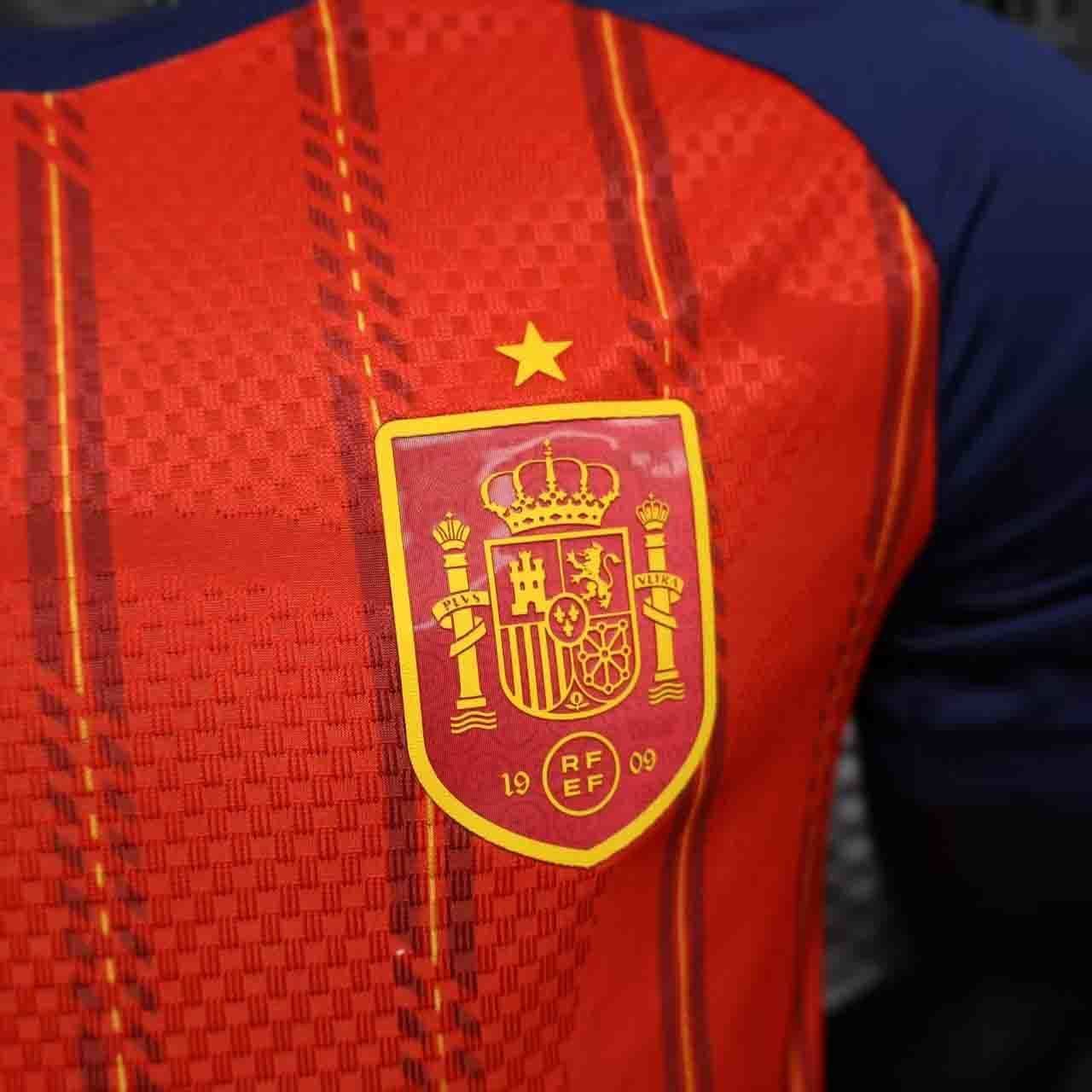 Spain World Cup 2026 Long-Sleeve Home (Player)