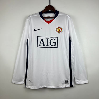 Manchester United Retro 07/08 Long-Sleeve Home (Fan)