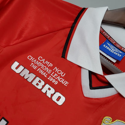 Manchester United Retro 99/00 Long-Sleeve Home (Fan)