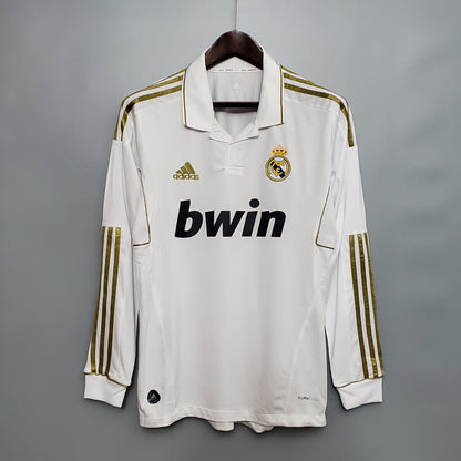 Real Madrid Retro 11/12 Long-Sleeve Home (Fan)