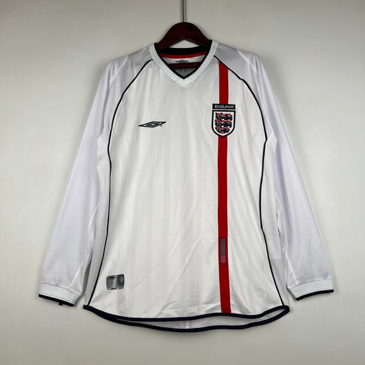 England Retro 2002 Long-Sleeve Home (Fan)