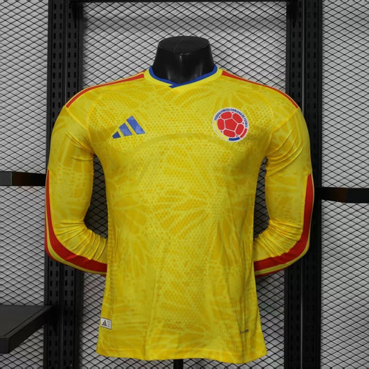 Colombia World Cup 2026 Long-Sleeve Home (Player)