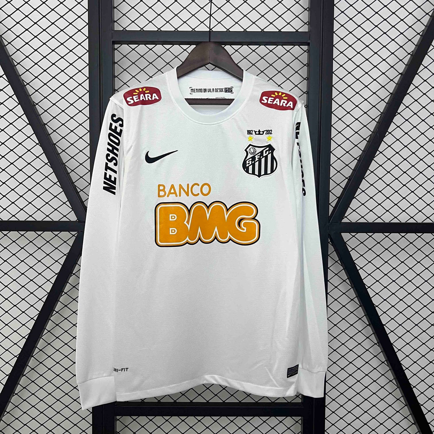Santos Retro 11/12 Long-Sleeve Home (Fan)