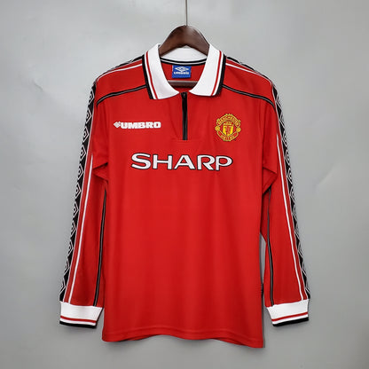 Manchester United Retro 98/99 Long-Sleeve Home (Fan)
