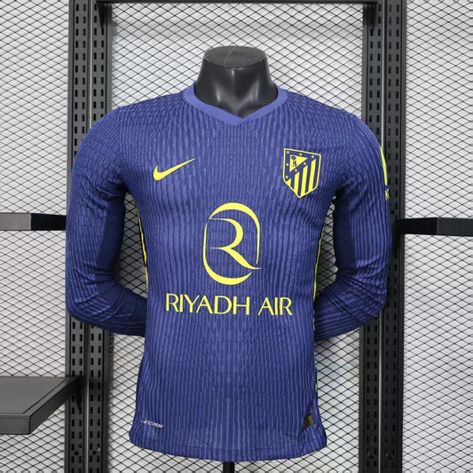 Atletico Madrid 25/26 Long-Sleeve Away (Player)