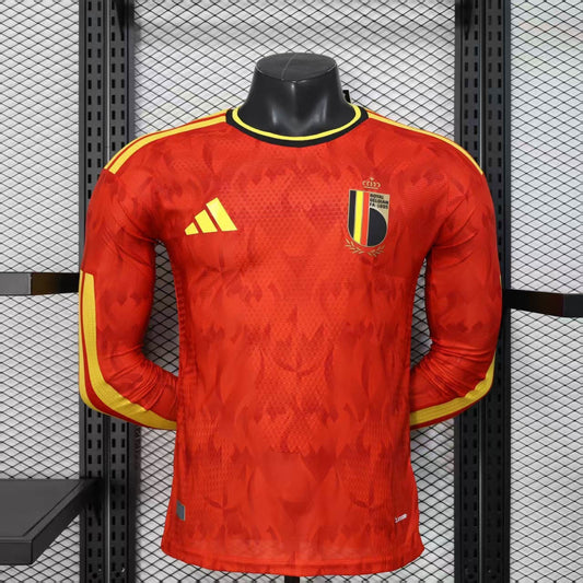 Belgium World Cup 2026 Long-Sleeve Home (Player)